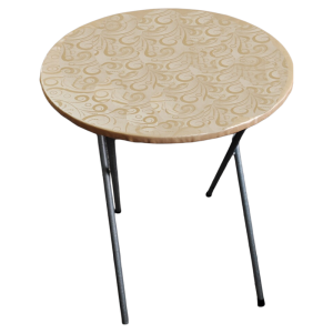 Waterproof Oil-resistant Heat-resistant round Tablecloth Cover Elastic Band Home Use Table Mat Non-washable Modern Simple Style