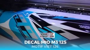 Desain Stiker Motor Mio M3 125: Variasi Stiker & Aksesoris