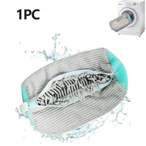 1/2PCS Washing Shoes Bag Protector Fluffy fibers Polyester Washing Shoes Machine Friendly Laundry Bag Drying Bags