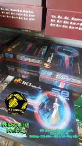 Hộp 2 bóng led 3 chế độ màu siêu sángtrắngvàngnắng 12v-24V DC Hàn Quốc chính hãng HCL S8 auto