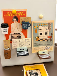 Magnezie Từ Tính Bằng Gỗ Kiểu Mỹ Cổ Điển Để Trang Trí Tủ Lạnh Tường Ảnh Kệ Treo Cửa Nhà Vật Dụng Trang Trí Nhà Cửa