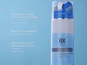Teeth Whitening 8X Niacinamide Whitening Toothpaste Get rid of stains bad breath Oral Care Counter Toothpaste 100ml