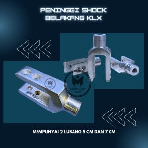 Peninggi Shock KLX BF Dtracker 150  Belakang Ukuran 7cm 5cm