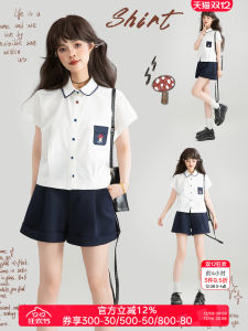 KEIKO Korean Style Commute Short Sleeve Shirt Womens Lightweight Textured Young Slimming Short Length Top Summer 2025