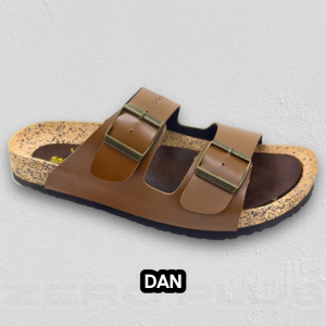 KANGAROO ORIGINAL Kasut Lelaki Selipar Tali Laras Men Sandal Adjustable Strap Brown Whisky Sandal KM3820