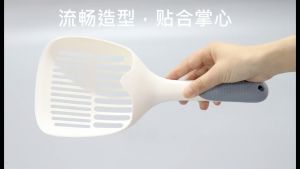 ทีตักทรายแมวขาวใหญ่ 😺 BABYPET ช้อนตักทรายแมว พรี่เมี่ยม วัสดุ PP น้ำหนักเบามาก 29.5*12.8cm