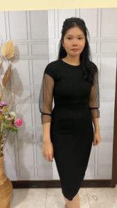BestStore - Dress Rajut Wanita Ukuran ML / Dres Rajut Formal