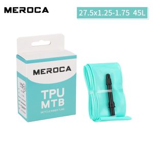 MEROCA Mountain Bike TPU Inner Tube 26 Inch 27.5/29 Inches 45L Ultra-light Mtb Bicycle Inner Tube Bike Parts