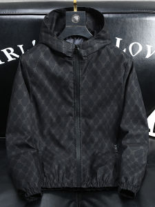 แจ็คเก็ตแขนยาวฤดูใบไม้ผลิและฤดูใบไม้ร่วงสำหรับผู้ชาย แจ็คเก็ตทรงหลวมสบาย ๆ สุดเท่ แจ็คเก็ตทรงหลวมขนาดใหญ่ สไตล์ลำลอง