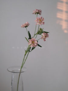 Hoa Cúc Giả Sang Trọng Cao Cấp Trang Trí Phòng Khách Hoa Bàn Ăn Nghệ Thuật Hoa Bó Hoa Trang Trí Hoa Trong Suốt Bằng Vải Polyester