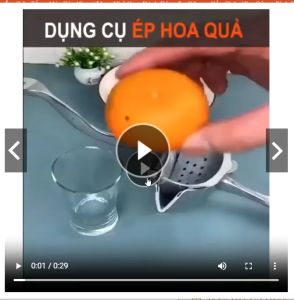 Máy ép trái cây hoa quả bằng tay làm nước rau củ cầm tay đa năng ép hoa quả cầm tay nhỏ gọn