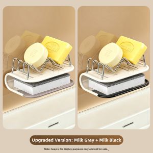 WEIFUREN | Water-draining Double Layer Wall Mounted Soap Box