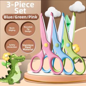 deli | Round Tip Safe Portable Scissors