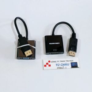 Cáp DisplayPort ra VGA (DP to VGA) / Cáp dài 20Cm