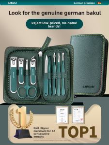 BAKULI | High-Quality Nail Trimming Kit with Slant Scissors