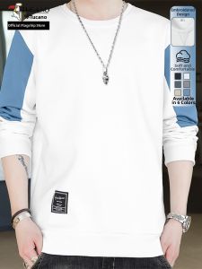 TUCANO | American Colorblock New Spring Casual Loose Round Neck Long Sleeve T-Shirt