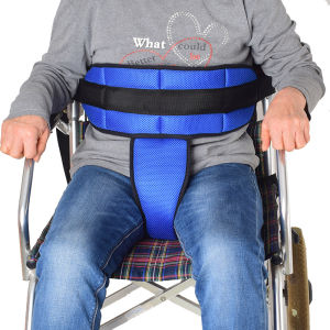 Wheelchair Restraint Strap Anti-Fall Loss Elderly Patient Seat Anti-Forward Thigh Shoulder Binding Fixed Safety Strap