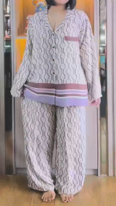 One Set Baju Tidur Kekinian Setelan Busui Katun Premium Rayon Wanita Terlaris