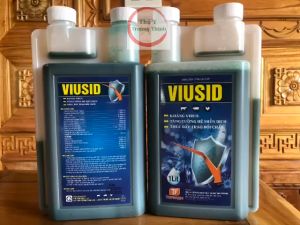 Kháng virus tăng đề kháng VIUSID 1 lít phòng chống tai xanhlở mồm dịch tả heo hieeujq ủa và an toàn