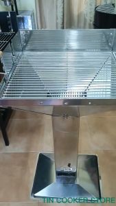 Bếp nướng than hoa inox cỡ to cho 10-15 người ăn