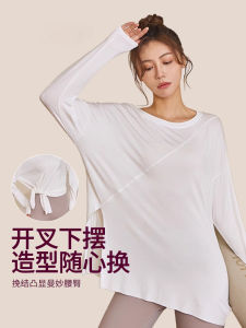 MDCW Milan Style Womens Large Size Running Cover up Yoga Fitness Spring Autumn Short Sleeve Sportswear Moisture Wicking Quick Dry Ultra Elastic Breathable