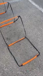 Agility Ladder 8 Knots 32 Meter Tangga Kelincahan Dapat Dilipat Untuk  Latihan Kecepatan Dan Hurdle