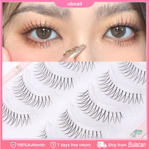 5 Pairs Natural False Eyelashes Extension Fairy Segmented Grafting Cluster Lashes Beauty Tools
