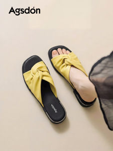 Agsdon | Stylish Flat Slippers for Dresses Summer Outdoors