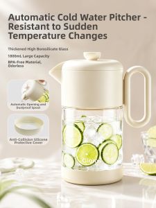 GIANXI | Borosilicate Glass Heat-Resistant Cold Water Pitcher