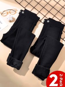 Thickened Warm Leggings Women