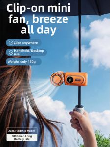 Jieyang | High Wind Portable Mini USB Charging Fan