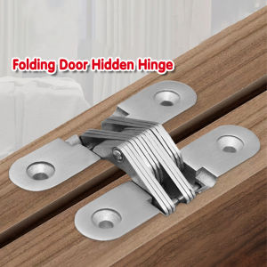 Stainless Steel Hidden Door Hinges Invisible Hinge Concealed Folding Door Hinge