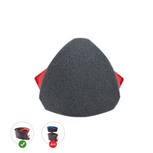 HOME ครั้ง 1/2 ชิ้นแปรงขัดหัวใช้งานร่วมกับ O Cedar Spin Mop 1 ระบบถัง2 แพ็คอ่างแปรงขัดกระเบื้อง Rep