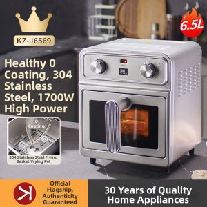 Liven | Coating-free Large Capacity Dual Heat Source Visible Air Fryer