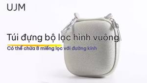 New Camera Lens Hard Filter Storage Case Box Water Resistant Shockproof Dust Proof Carrying Bags Expanding Dividers