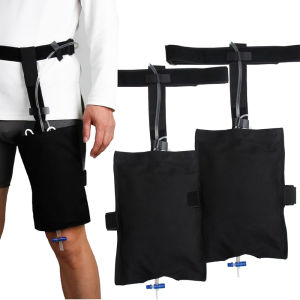 Urinary Drainage Bag External Bladder Ostomy Collection Waist Bag Catheter Urine Leg Bag Holder Fixed Storage Pouch Lightweight
