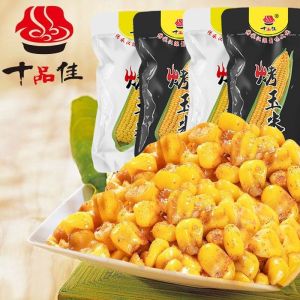 【10pcs】Grilled corn kernels 十品佳烤玉米粒 原味烧烤味 独立小包休闲食品即食网红零食