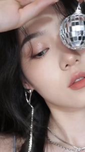 SANIYE [BPOM] Glitter Eyeshadow Palette Blush Highlighter Mini Nyaman Mata Makeup 4 Warna E0435