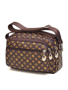 Túi Đeo Chéo Mua Sắm Cho Bà Mẹ Trung Niên Nhiều Ngăn Nhiều Túi Túi Đeo Vai Đơn Túi Vuông Nhỏ Thời Trang Thường Ngày