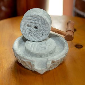 Jiaxun | Cối Xay Đá Truyền Thống Dùng Tay Cho Sữa Đậu Nành Và Bột