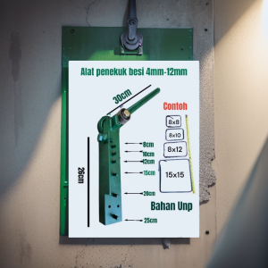 Alat Pemeluk Besi beton cakar ayam