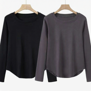 Lieoyuarn | Slim Fitting Long Sleeve T Shirt for Women