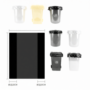 QINXINLIAN | Black Thick Large Size Garbage Bags For Business