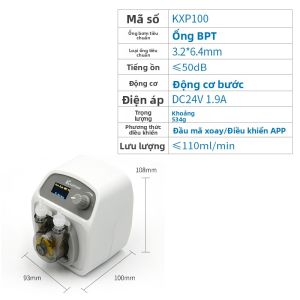 kamoer | Bơm Peristaltic Động Cơ Bơm Phòng Thí Nghiệm Mini Đồng Hồ Bấm Giờ Dòng Lượng Nhỏ