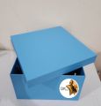 6X6 WHITE Gift Box | Hard Box | Square Box. 