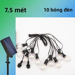 Đèn LED Năng Lượng Mặt Trời G40 Đèn Dây Quả Cầu Ngoài Trời Đèn Sân Vườn Cổ Tích Cho Bữa Tiệc Cưới Ngày Lễ - Bóng Đèn Vòng Hoa Đường Phố Không Thấm Nước
