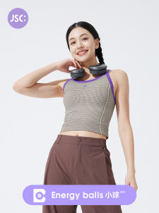 Áo Tập Thể Dục Thể Thao Nữ JSC Tự Do Một Mảnh Cốc Ngực Chống Sốc Nhanh Khô Có Đệm Ngực Lyocell Polyester Nylon