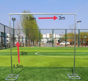 GAWANG BESI / TIANG GAWANG 3x3 Meter / 4x4 meter Adjustable