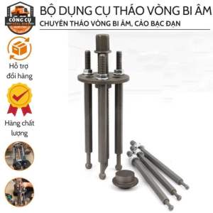 Bộ Tháo Vòng Bi Âm Cảo Bạc Đạn Cảo Vòng Bi Chất Liệu Thép Cacbon Chịu Lực Tốt