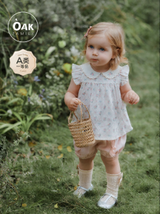 OAK FAMILY | Summer Fly-Sleeve T-Shirt for Girl